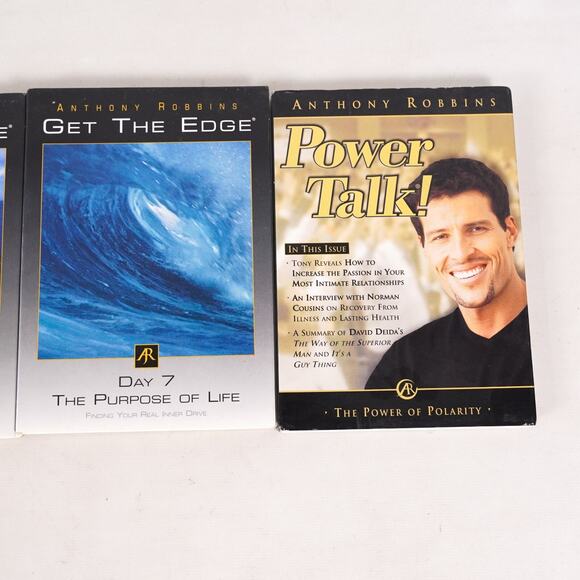 Anthony Robbins Get The Edge Day 5,6,7 & Power Talk DVD Personal Power Videos - Picture 3 of 7